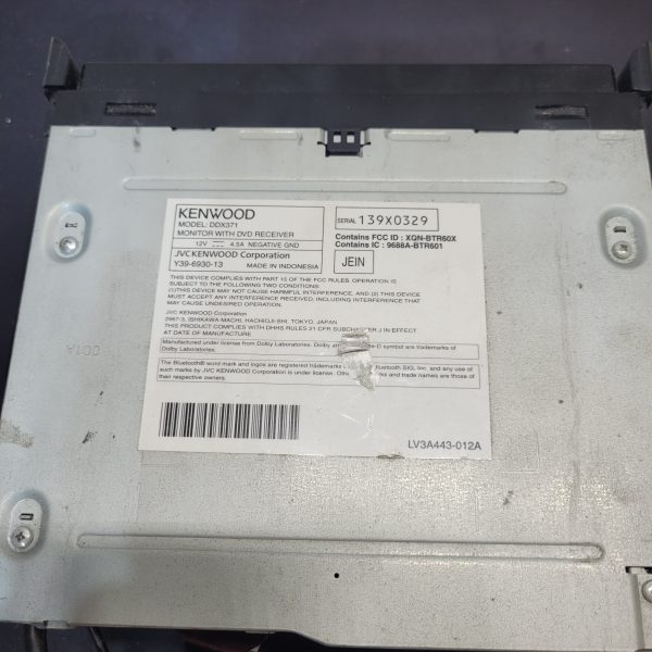 1999-2004 Ford F-250 Kenwood Headunit With DVD Receiver - Image 3