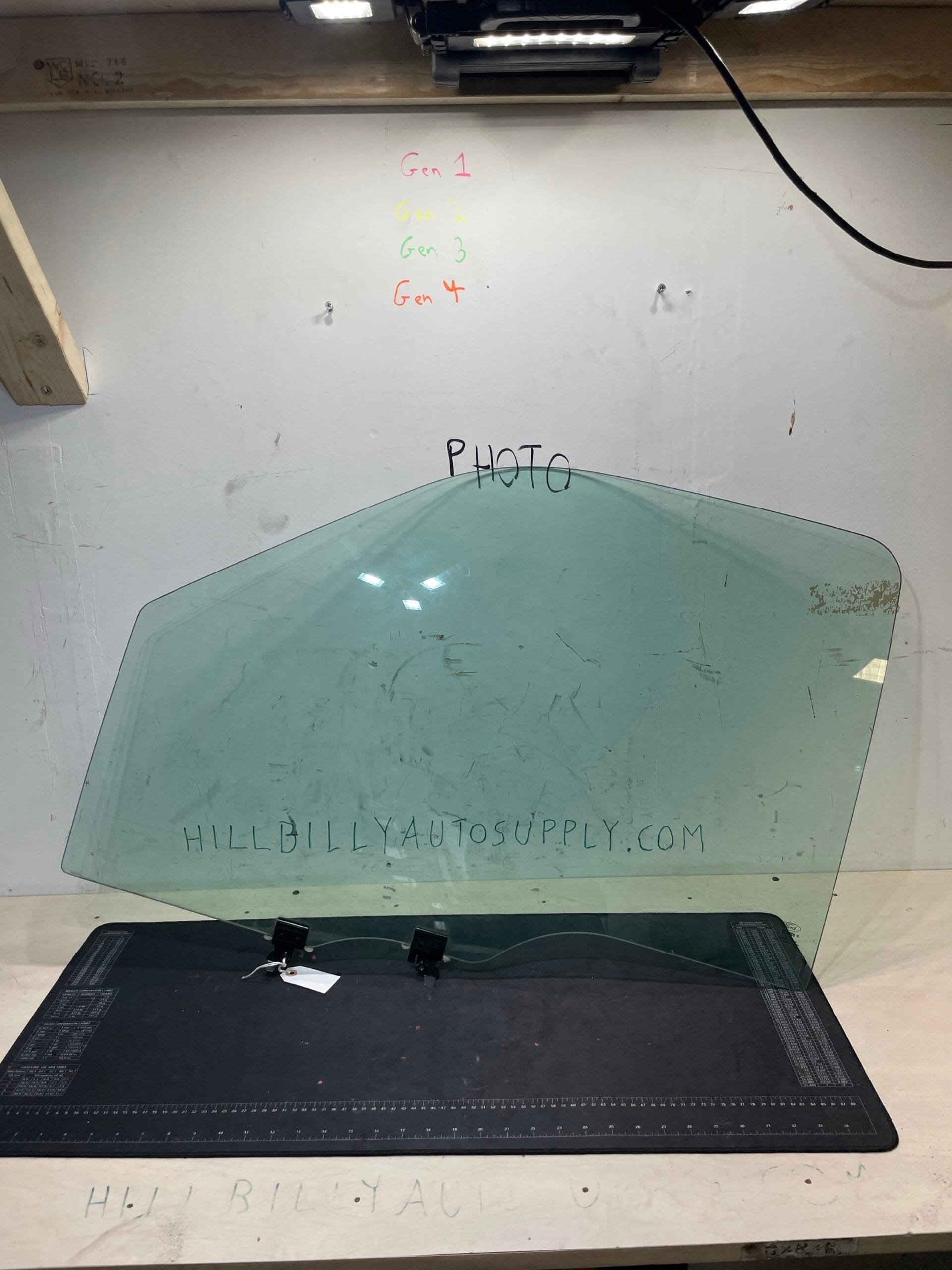 2011-2016 Ford F250 F350 Front Left Window (Glass - clear) - CC3Z2521411A