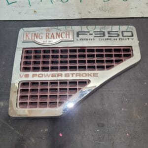 2008 Ford F-350 King Ranch Fender Badge (Passenger)