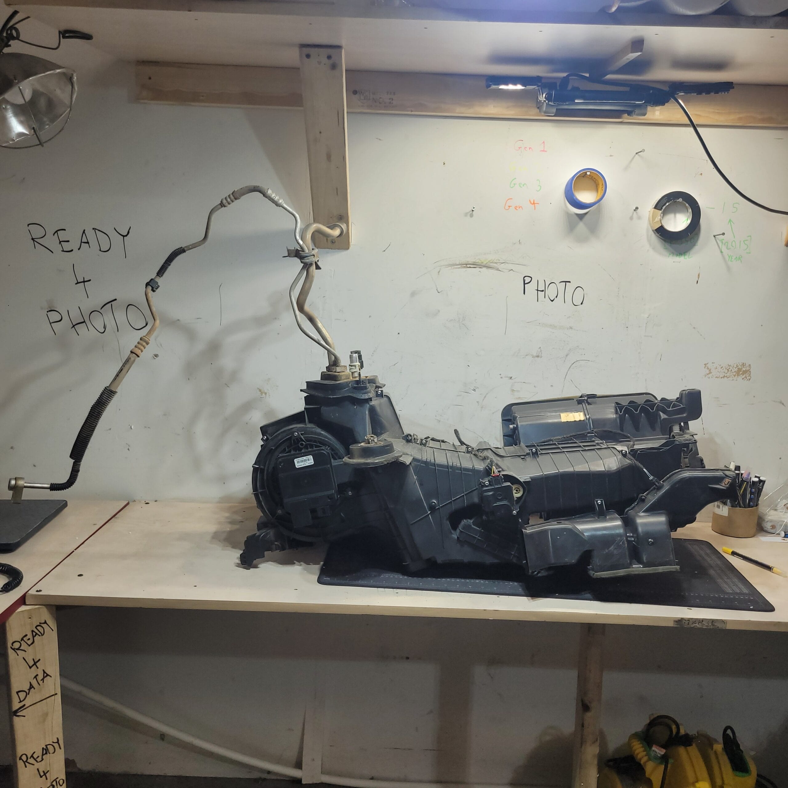 2017-2022 F250 F350 Heater Core and AC evaporator housing assembly - Image 2